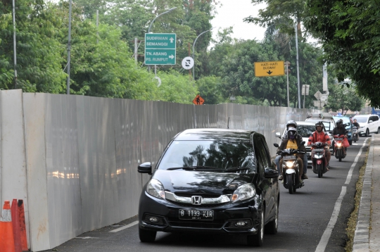 Mulai 17 Juni 2019, Jalan Setiabudi Tengah Ditutup untuk Proyek LRT