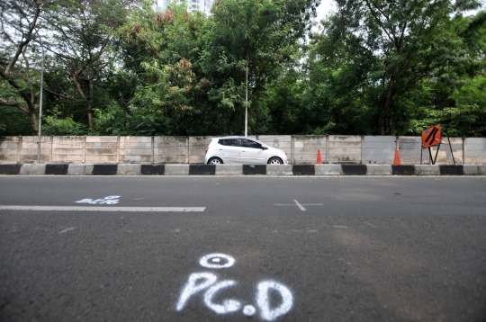 Mulai 17 Juni 2019, Jalan Setiabudi Tengah Ditutup untuk Proyek LRT