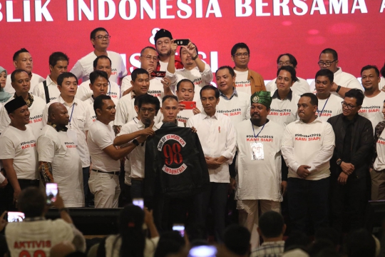 Jokowi Halal Bihalal Bersama Aktivis 98