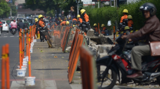 Memantau Revitalisasi Trotoar Cikini Raya Sepanjang 10 Km