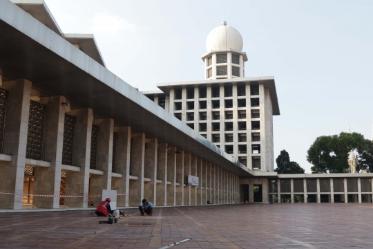 Renovasi Masjid Istiqlal Mulai Dikerjakan