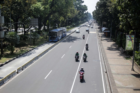 Sempat Ditutup, Jalan Medan Merdeka Barat Kini Bisa Dilalui