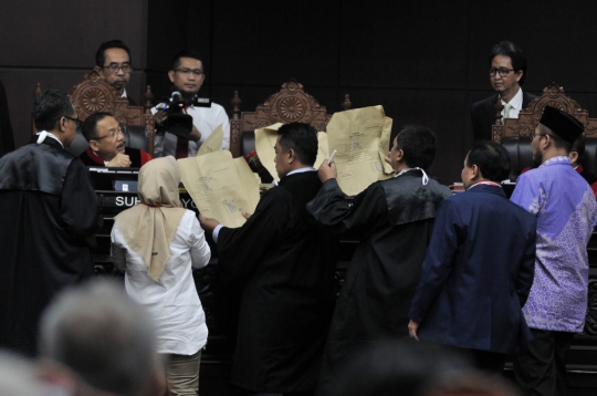 4 Saksi Fakta dari Jawa Tengah Hadir di Sidang Lanjutan Sengketa Pilpres 2019.
