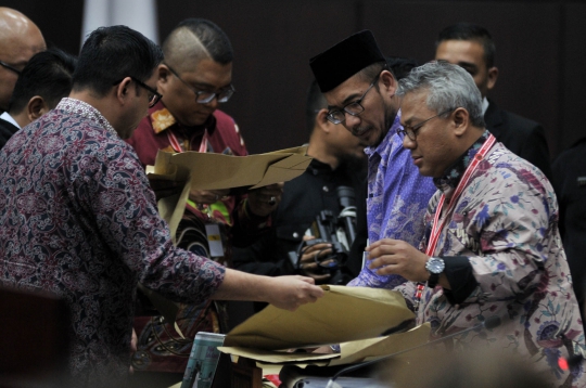 4 Saksi Fakta dari Jawa Tengah Hadir di Sidang Lanjutan Sengketa Pilpres 2019.