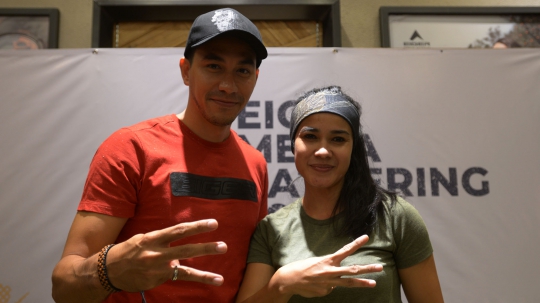 Darius dan Putri Siap Ekspedisi Menantang Bareng Eiger ke Nepal dan Antartica