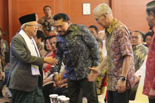 Ma'ruf Amin Hadiri Halalbihalal Purnawirawan ABRI