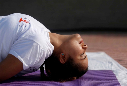 Mencari Ketenangan Diri di Hari Yoga Internasional