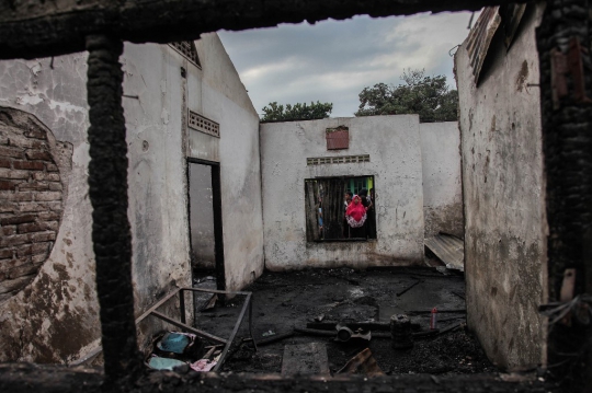 Begini Kondisi Pabrik Korek Api Ilegal yang Terbakar di Langkat