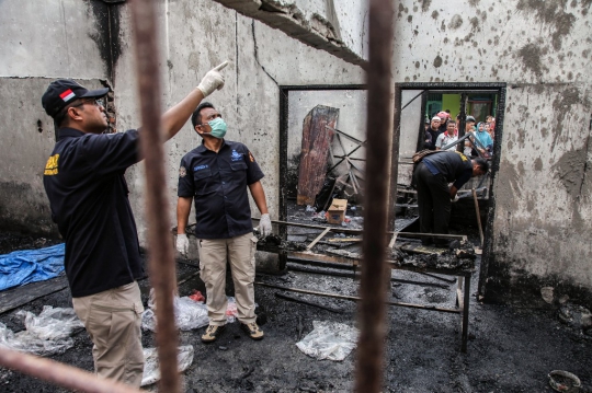 Begini Kondisi Pabrik Korek Api Ilegal yang Terbakar di Langkat