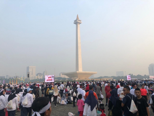 Ratusan Warga Padati Festival Damai di Monas