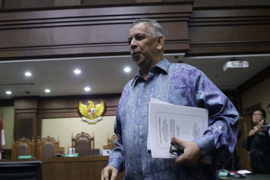 Kasus PLTU Riau-1, Mantan Dirut PLN Sofyan Basir Jalani Sidang Dakwaan