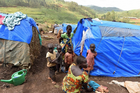 Potret Pengungsi Korban Kekerasan Etnis di Kongo