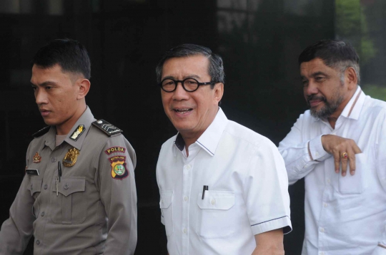 KPK Periksa Menteri Hukum dan HAM Terikat Kasus e-KTP