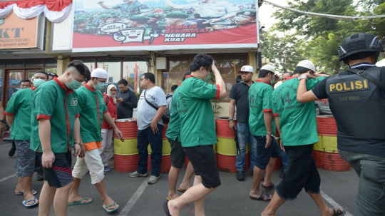 Polres Jakarta Barat Musnahkan Ratusan Kilogram Sabu