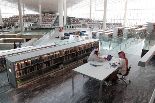 Megahnya Perpustakaan Nasional Qatar