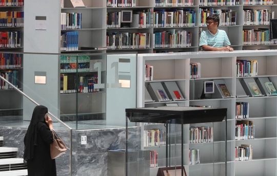 Megahnya Perpustakaan Nasional Qatar