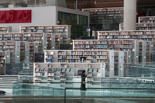 Megahnya Perpustakaan Nasional Qatar