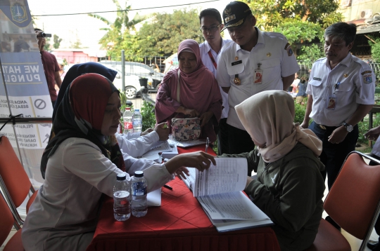 Operasi Biduk Warga Pendatang di Rusun Petamburan