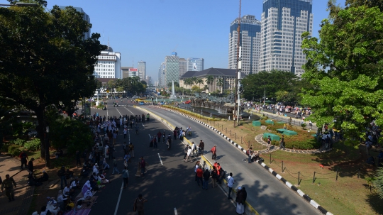 Suasana Pengamanan Sidang Putusan MK