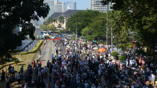 Suasana Pengamanan Sidang Putusan MK