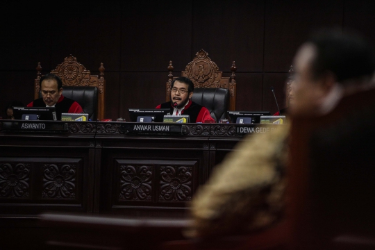 Ketua MK Buka Sidang Putusan Sengketa Hasil Pilpers 2019