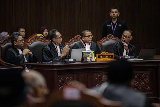 Ketua MK Buka Sidang Putusan Sengketa Hasil Pilpers 2019