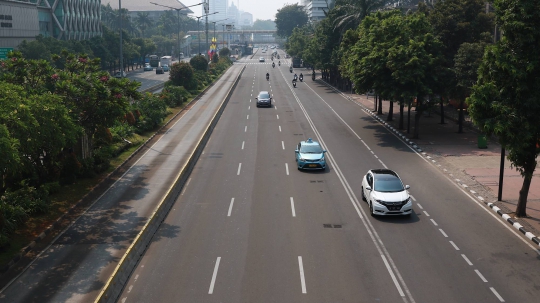 Ada Sidang Sengketa Pilpres, Jalan MH Thamrin Lengang