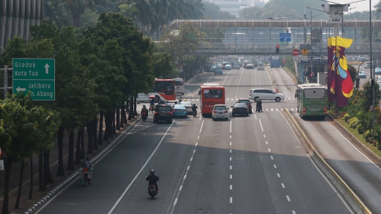 Ada Sidang Sengketa Pilpres, Jalan MH Thamrin Lengang