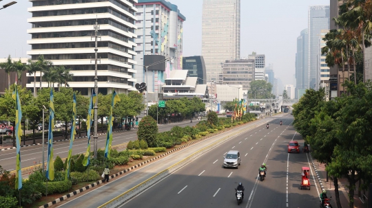 Ada Sidang Sengketa Pilpres, Jalan MH Thamrin Lengang