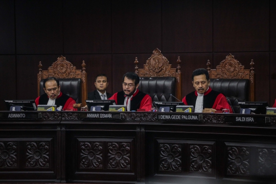 MK Tolak Gugatan Pilpres Prabowo-Sandiaga
