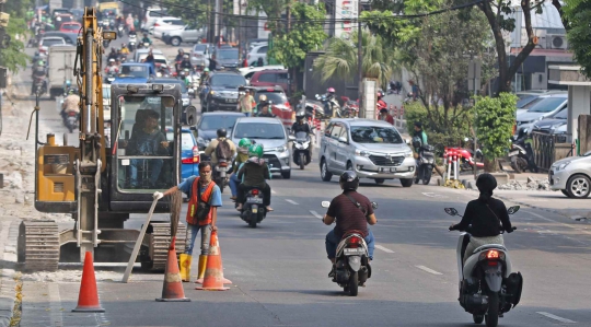 Revitalisasi Trotoar Kemang Ditargetkan Selesai November 2019