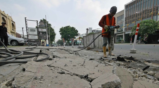 Revitalisasi Trotoar Kemang Ditargetkan Selesai November 2019