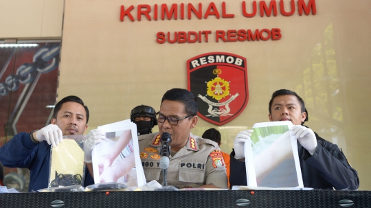 Polda Metro Jaya Ungkap Kasus Pencurian dengan Kekerasan Taksi Online