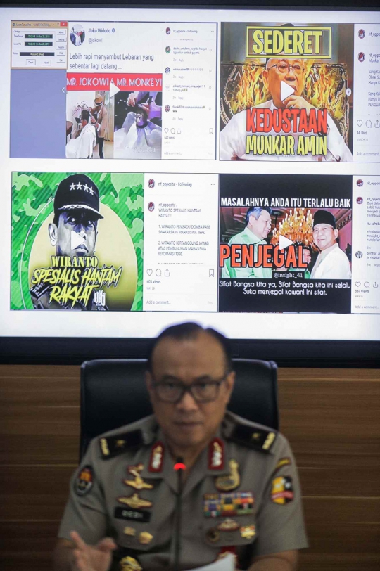Polisi Ungkap Kasus Pemberitaan Hoax Lewat Media Sosial