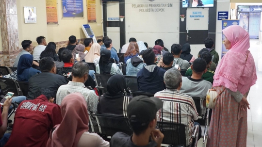 HUT ke-73 Bhayangkara, Polres Depok Gratiskan Pembuatan SIM