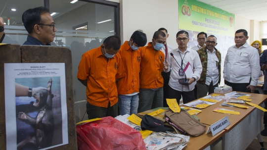 Polisi Ungkap Kasus Perdagangan Ilegal Satwa Dilindungi