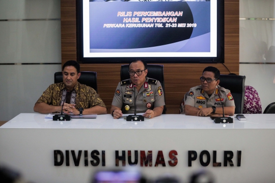 Polri Beberkan Hasil Investigasi Kasus Kericuhan 21-22 Mei