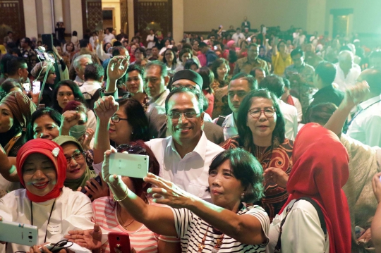 TGB hingga Budi Karya Hadiri Halalbihalal Relawan Jokowi Bersatu