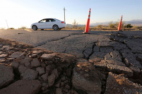 Suasana California Usai Diguncang Gempa 7,1 SR