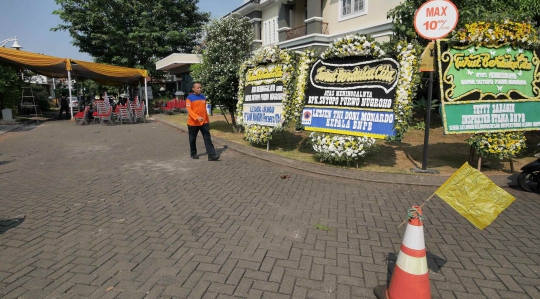 Suasana Rumah Duka Sutopo di Cimanggis