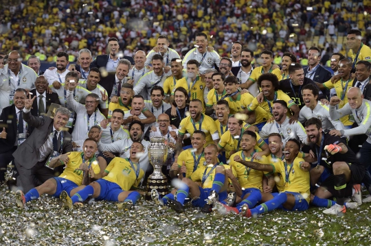 Euforia Brasil Juara Copa America 2019