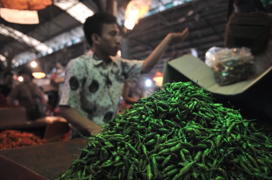 Kemarau Sebabkan Harga Cabai Naik