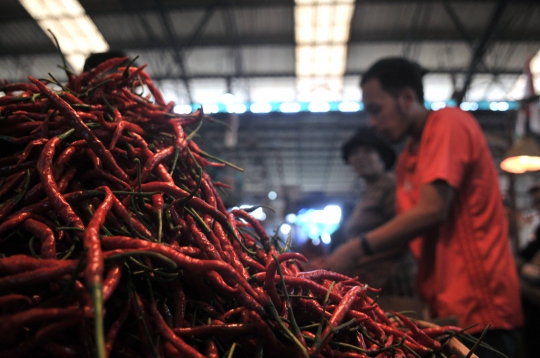 Kemarau Sebabkan Harga Cabai Naik