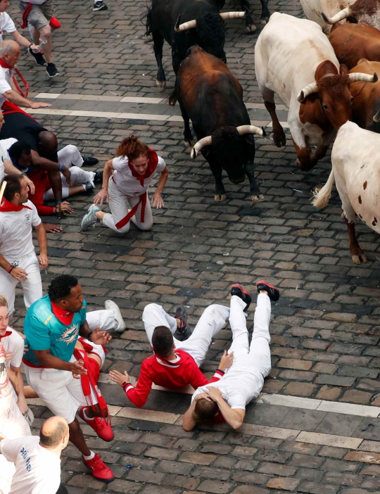 Keganasan Banteng-banteng di San Fermin