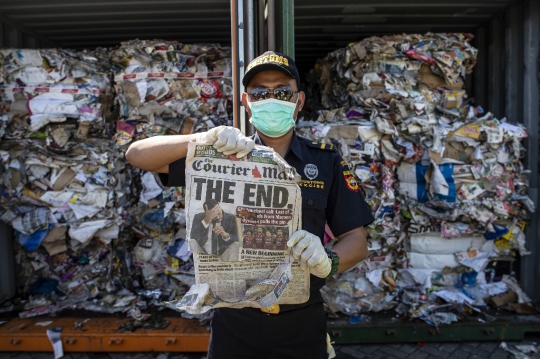 Ini Penampakan Sampah Impor dari Australia