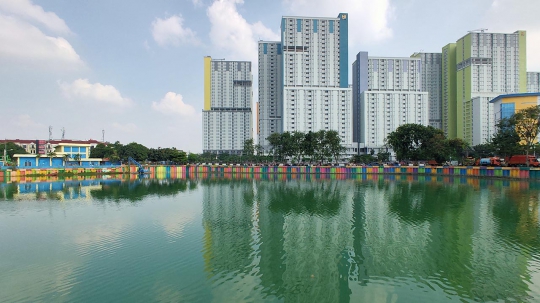 Kemarau, Danau Sunter Menghijau