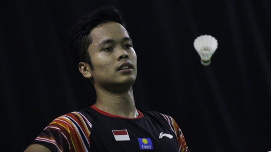 Intip Jonatan Christie dan Anthony Ginting Latihan Jelang Indonesia Open