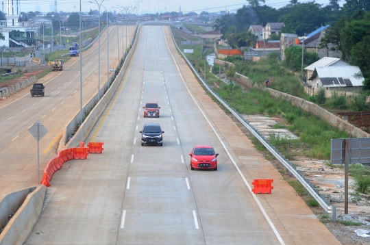 Keluar Tol Krukut Dibuka Temporer Setiap Sore