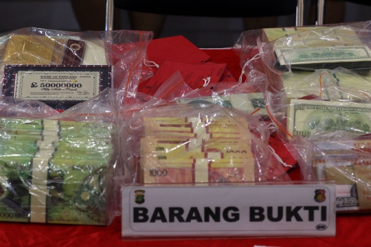 Polres Tanjung Priok Bongkar Kasus Uang Palsu Senilai Rp 300 Miliar