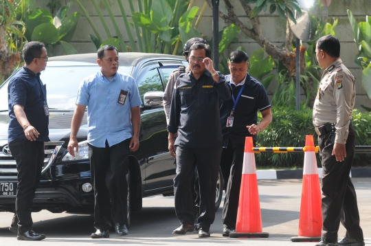 Terjaring OTT, Gubernur Kepulauan Riau Nurdin Basirun Tiba di KPK